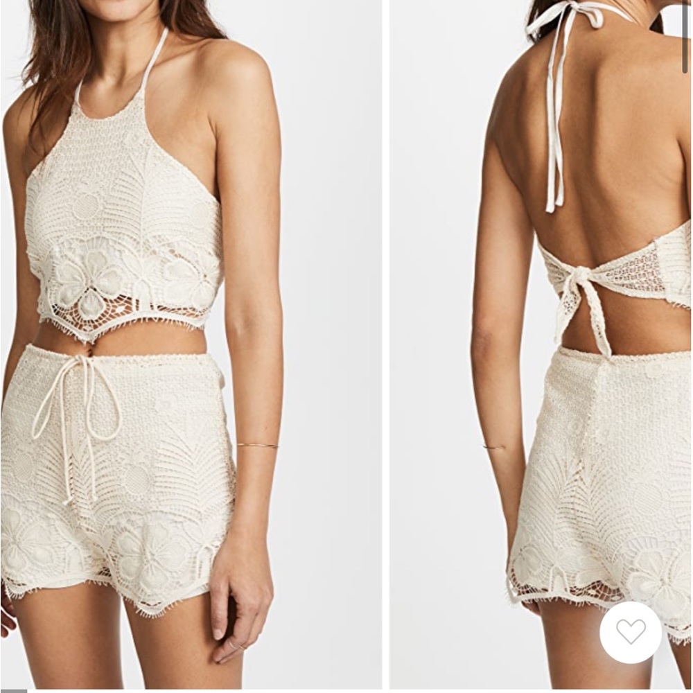Miguelina Noel top swim coverup top